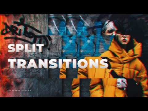 Split Transitions After Effects Templates