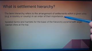 Grade 11 Settlement function video 1