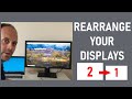 How To Adjust Your 2nd Monitor From Left To Right In Windows 10 | FOR BETTER PRODUCTIVITY