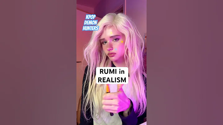 OMGG I DREW RUMI from KPOP Demon Hunters in REALISM and i CAN‘T stop STARING! 😭🥹 | JULIA GISELLA