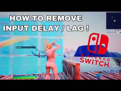 How to REMOVE INPUT Delay / Lag on Nintendo Switch in Fortnite! ( Edit Faster )