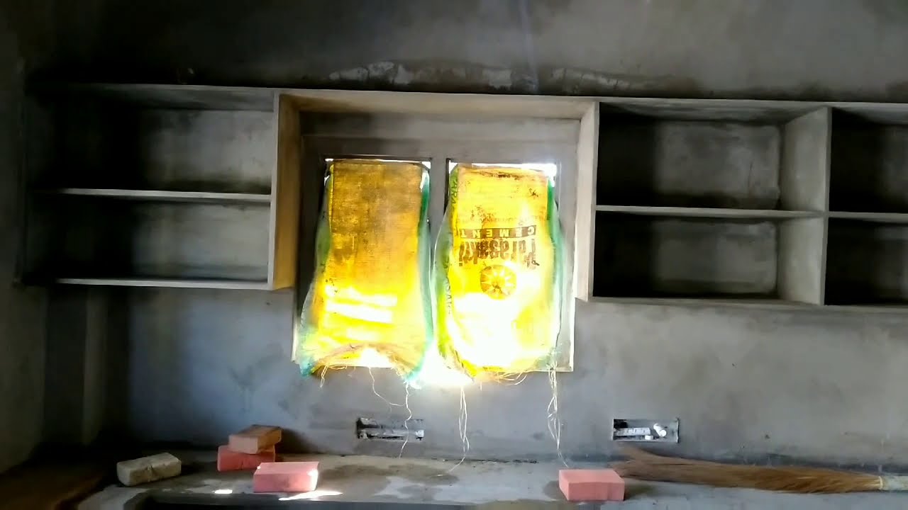 Kitchen Cupboard Cement Work Telugu Nani Venkat Arts YouTube