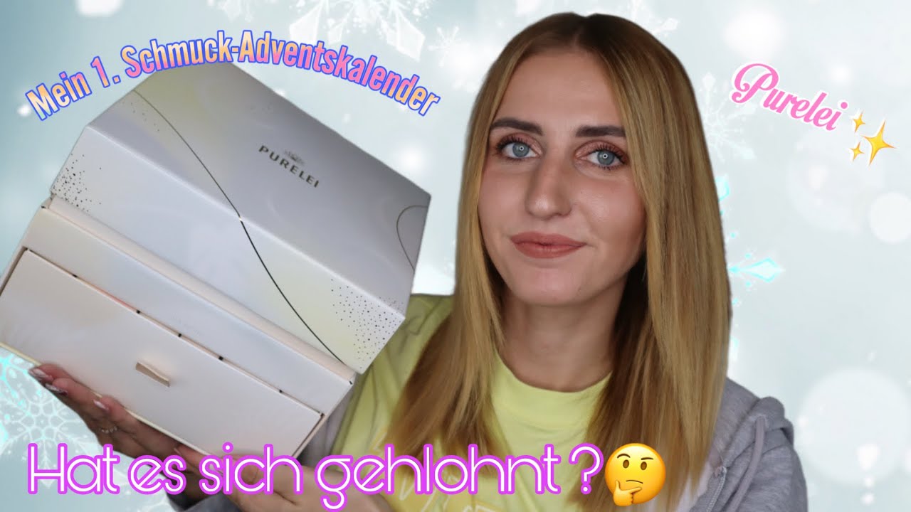 Purelei Adventskalender 2023 Roségold Unboxing✨ | Mein 1. Schmuck-Adventskalender lohnt er sich?🤔