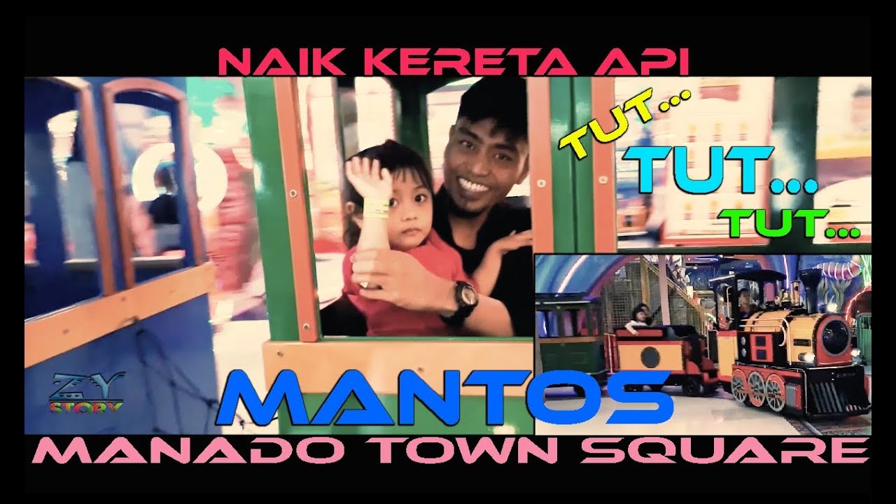 Naik Kereta Api Di ManToS Video Lucu YouTube