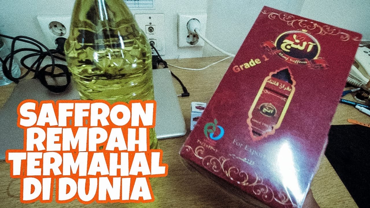 Ini dia SAFFRON asli dari IRAN Pantes Mahal ternyata ini khasiatnya