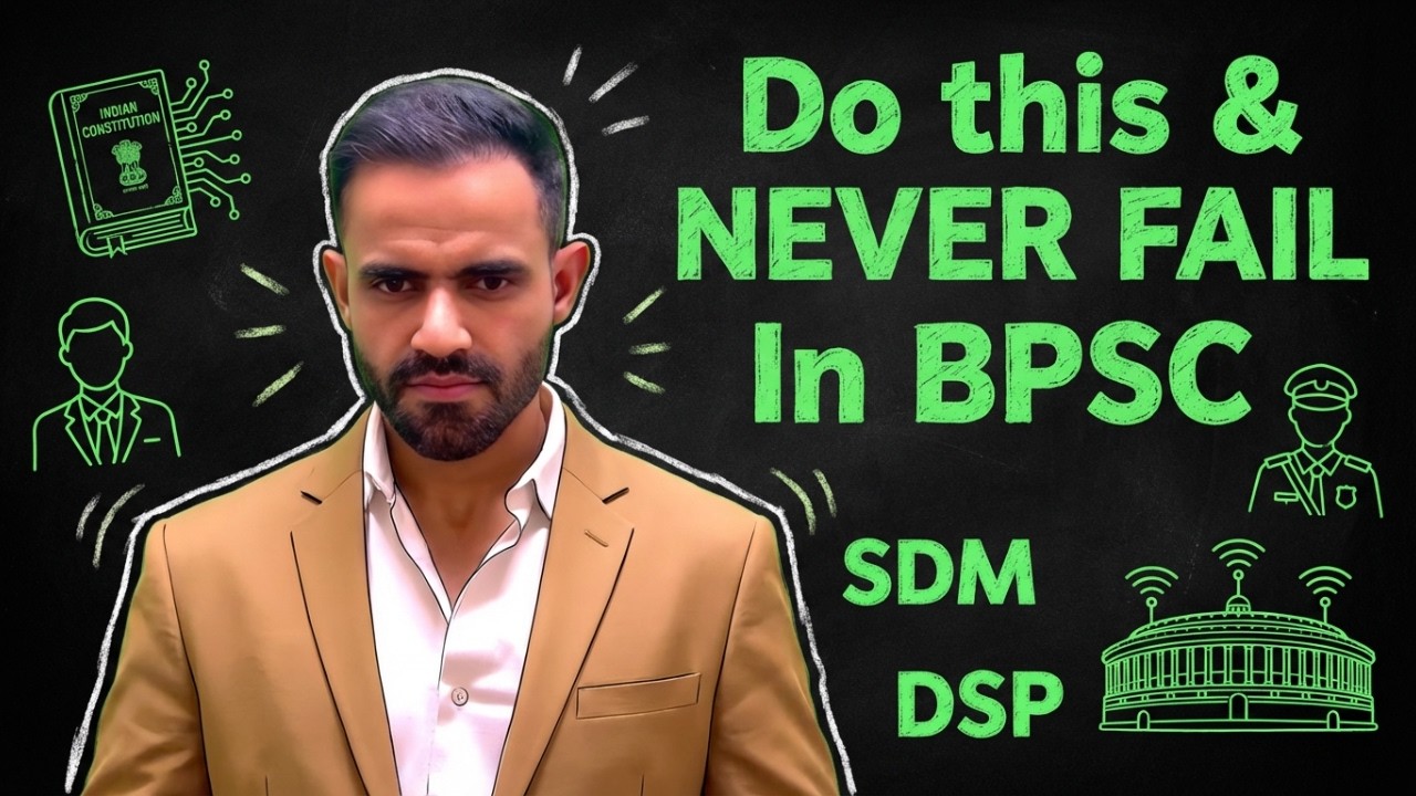 72nd BPSC Prelims Strategy FAIL Don't Make This Mistake