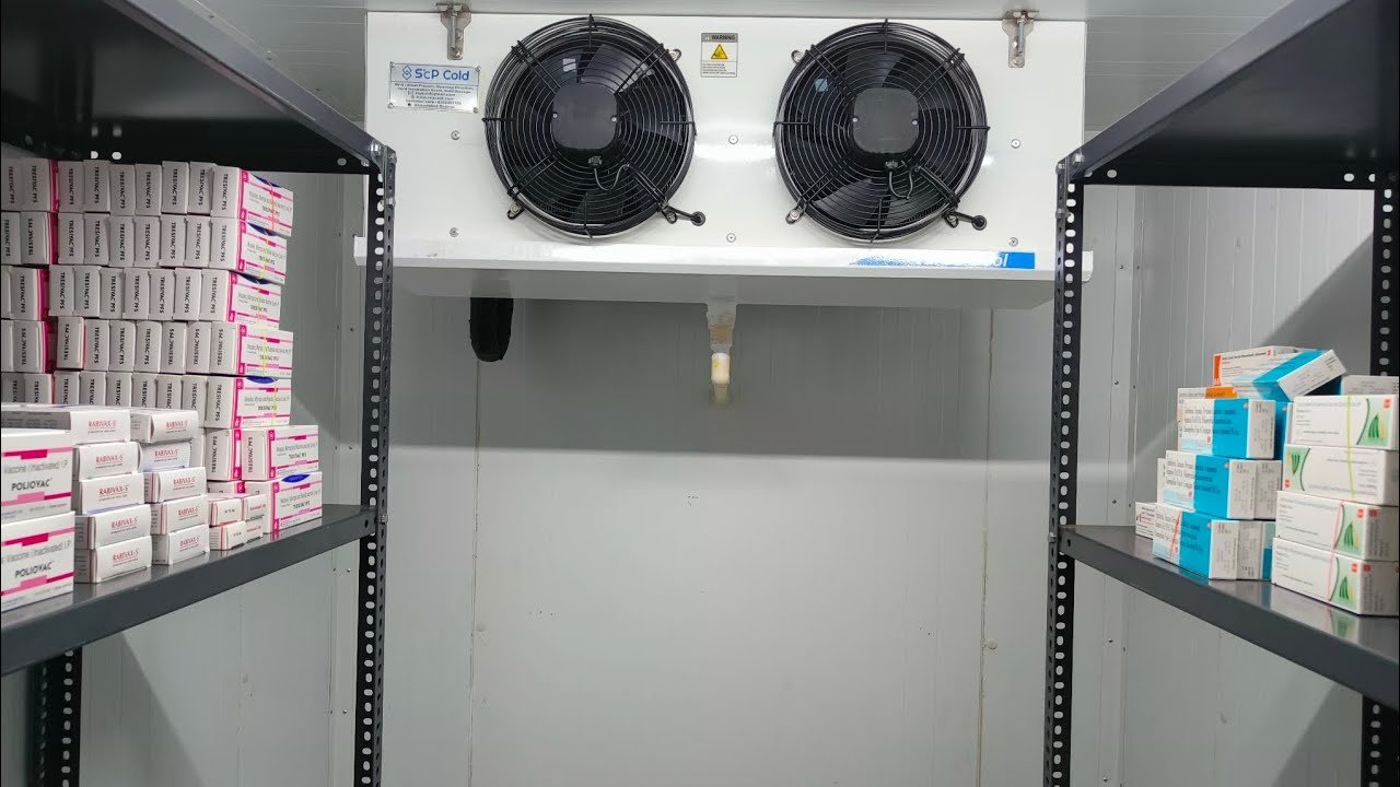 Vaccine & Medicine Cold ❄️🥶 Room Shreeji Vaccine NARODA Ahmedabad Pharmaceutical Products Storage