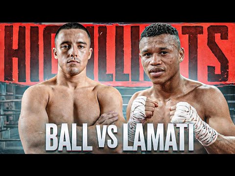 Nick Ball vs Ludumo Lamati fight footage