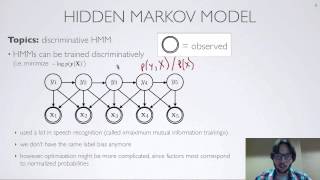 Neural networks [4.6] : Training CRFs - hidden Markov model