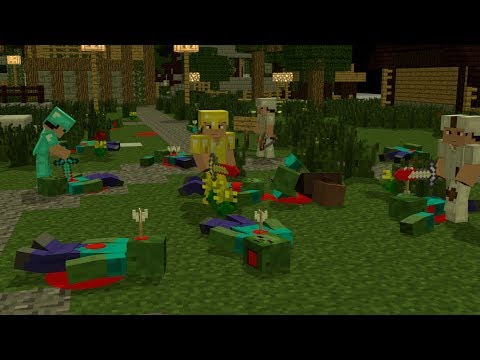 Zombie Life : Iron Zombie Apocalypse - Minecraft Animation