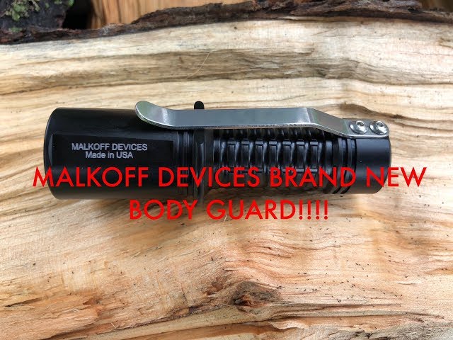 Malkoff Devices Bodyguard Tactical Flashlight. Brand new light