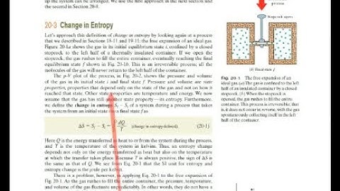 Change in Entropy (Applied Physics Lecture 16 Part 2/3)