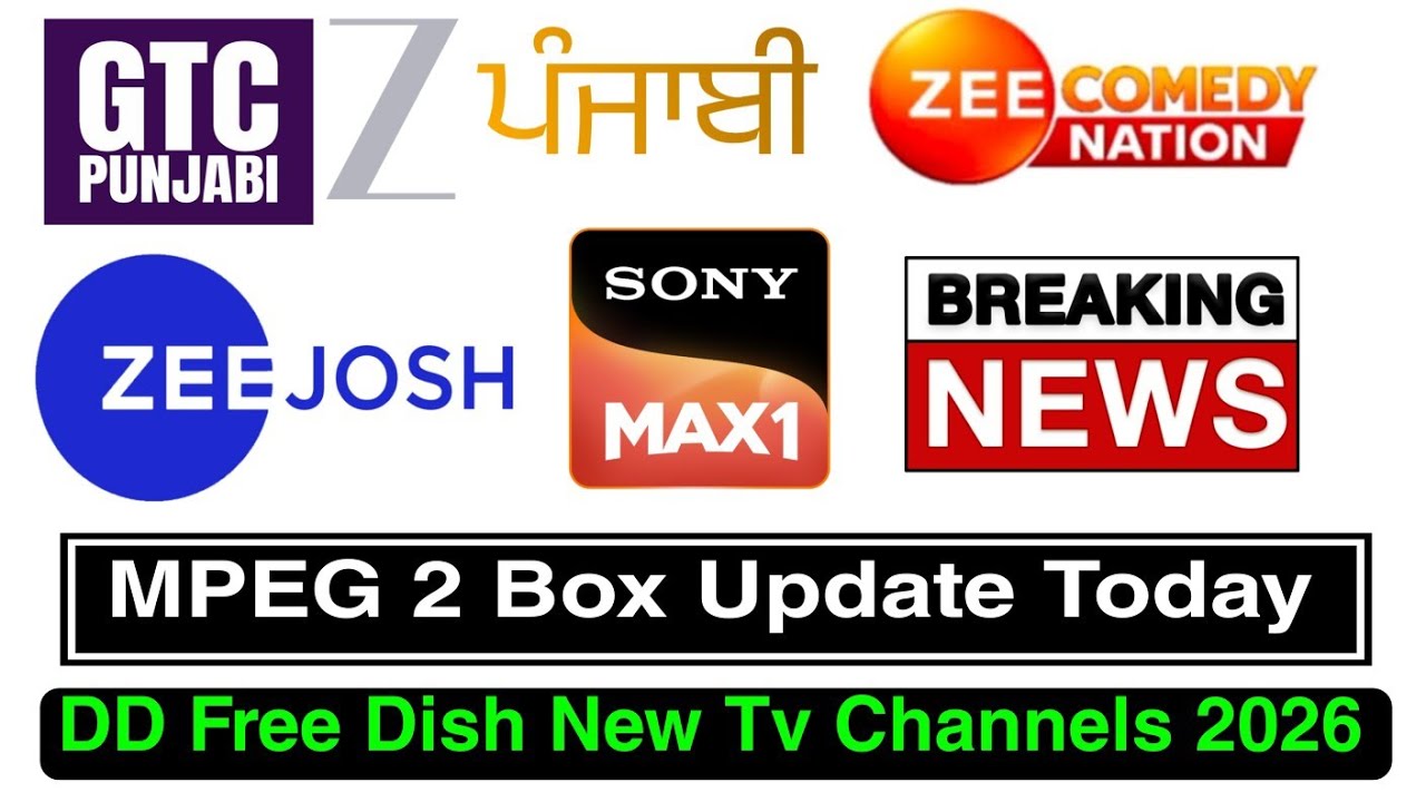 5 New Tv Channels Added FTA On DD Free Dish || DD Free Dish New Update 