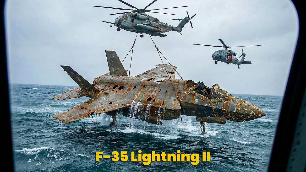 Salvaging & Restoring a Forgotten F-35 Lightning II After 30 Years Beneath the Ocean | Prime Restore