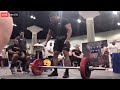 Larry Wheels 6th Event Max Axle Double Overhand Final attempt 195kg