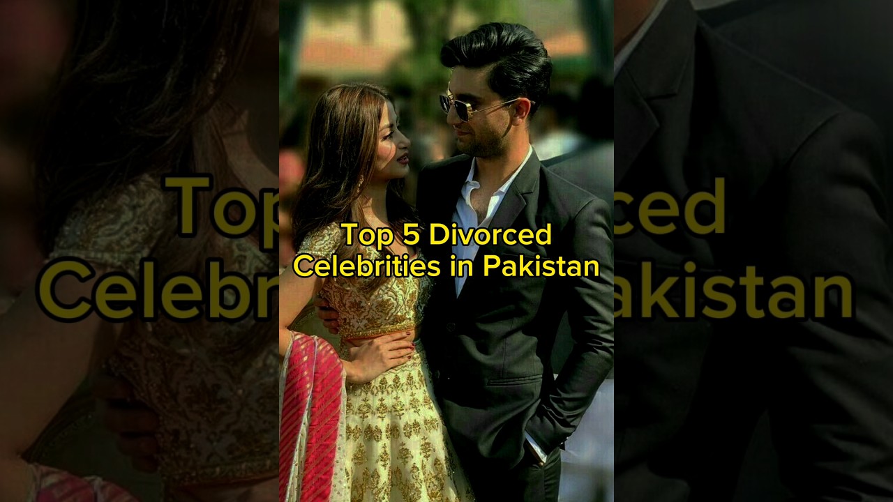 Top 5 divorced celebrities in Pakistan 🇵🇰 | TrendingWorld