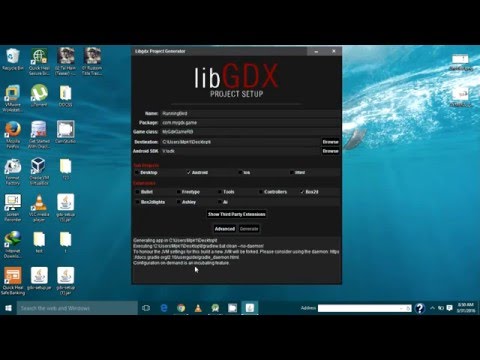 How to Create Game Project In Android Studio By using libGDX