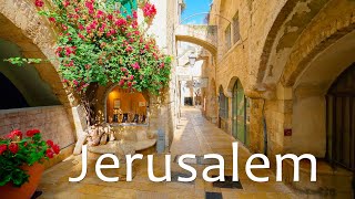 Fantastic Winter in Jerusalem! A Walk Through Rain, Sun, and Wind on the City Streets.