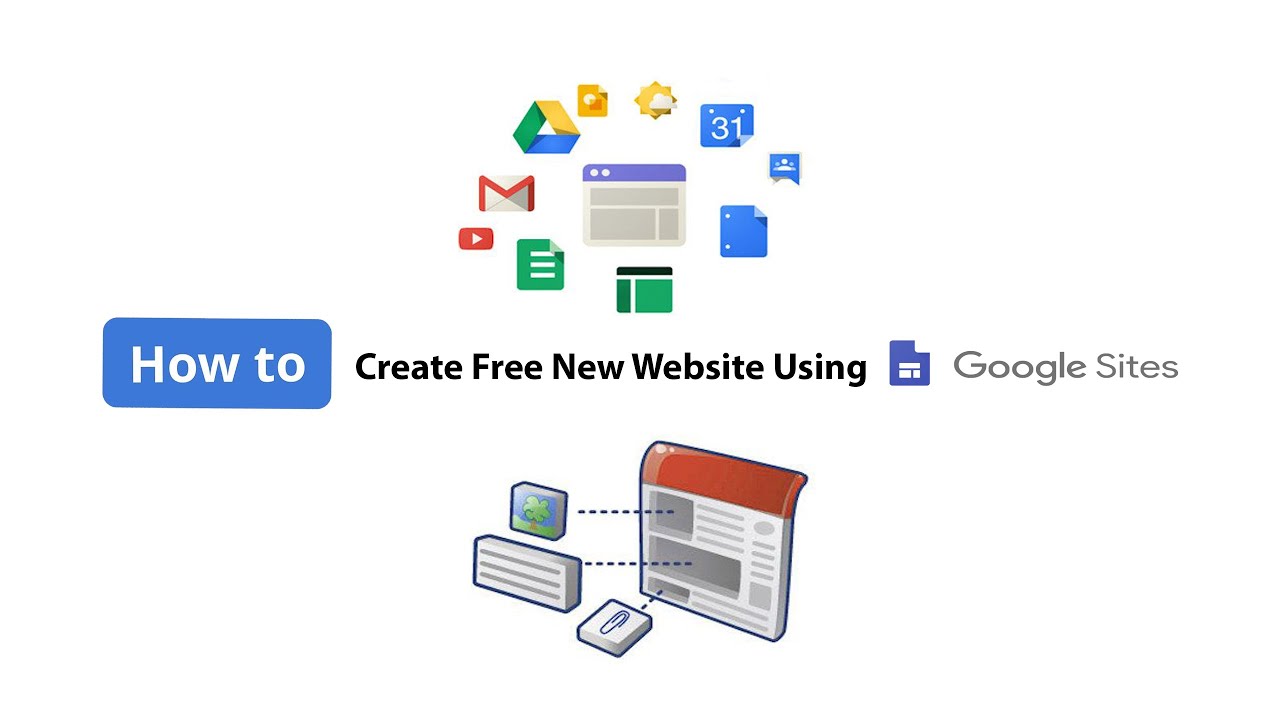 #Googlesites How To Create a Free Website for Your Business Using ...