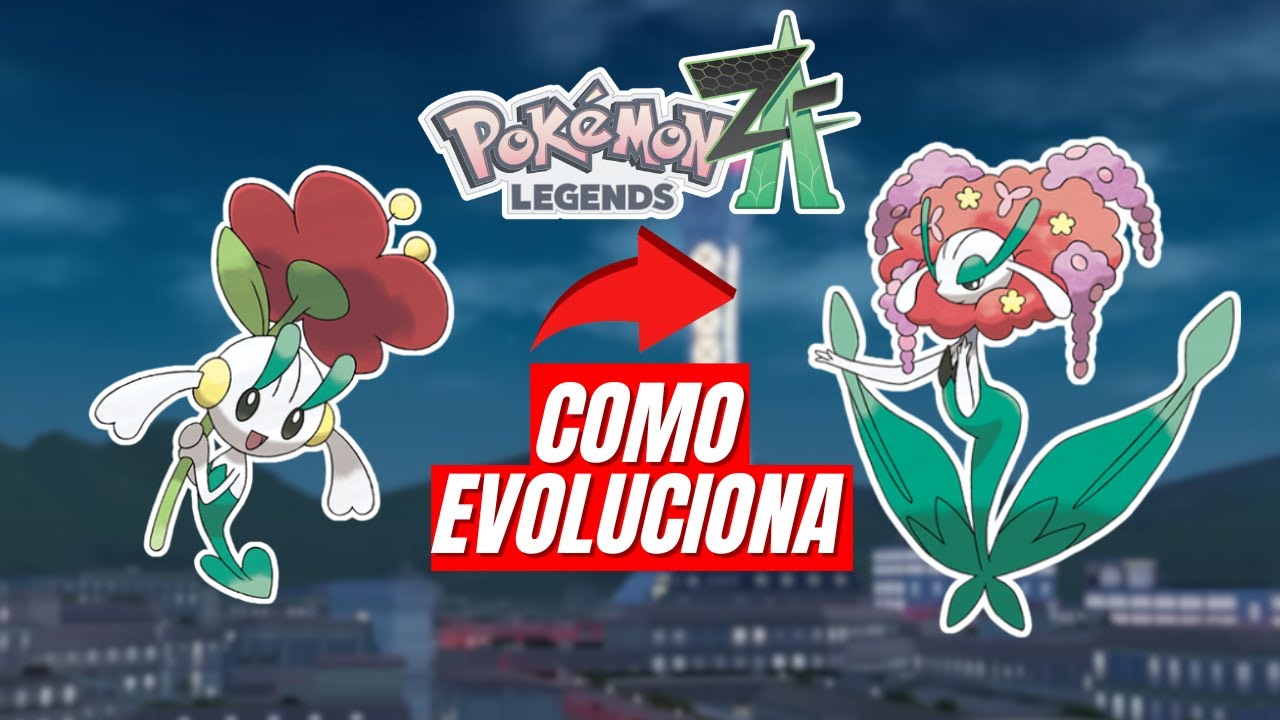 COMO EVOLUCIONAR A FLOETTE EN FLORGES POKEMON LEYENDAS ZA - YouTube