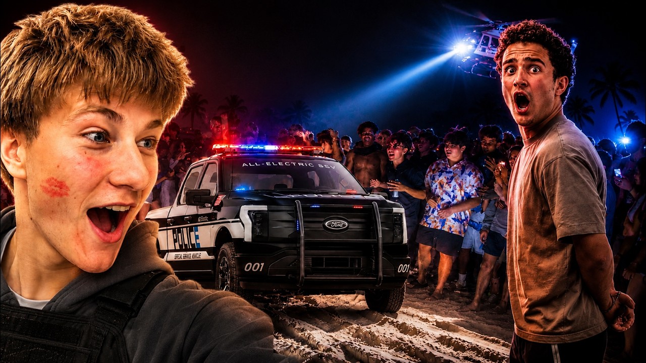 Arrested at the Beach… - YouTube