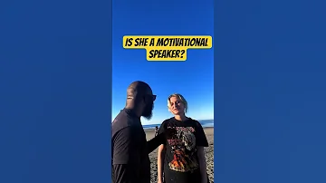 Is She A Motivational Speaker Inspiring Street Interview About Positivity And Strength 