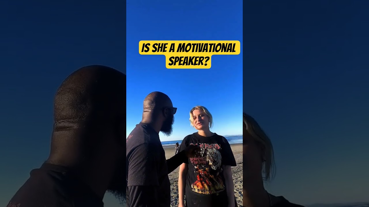 Is She a Motivational Speaker? | Inspiring Street Interview About Positivity and Strength"