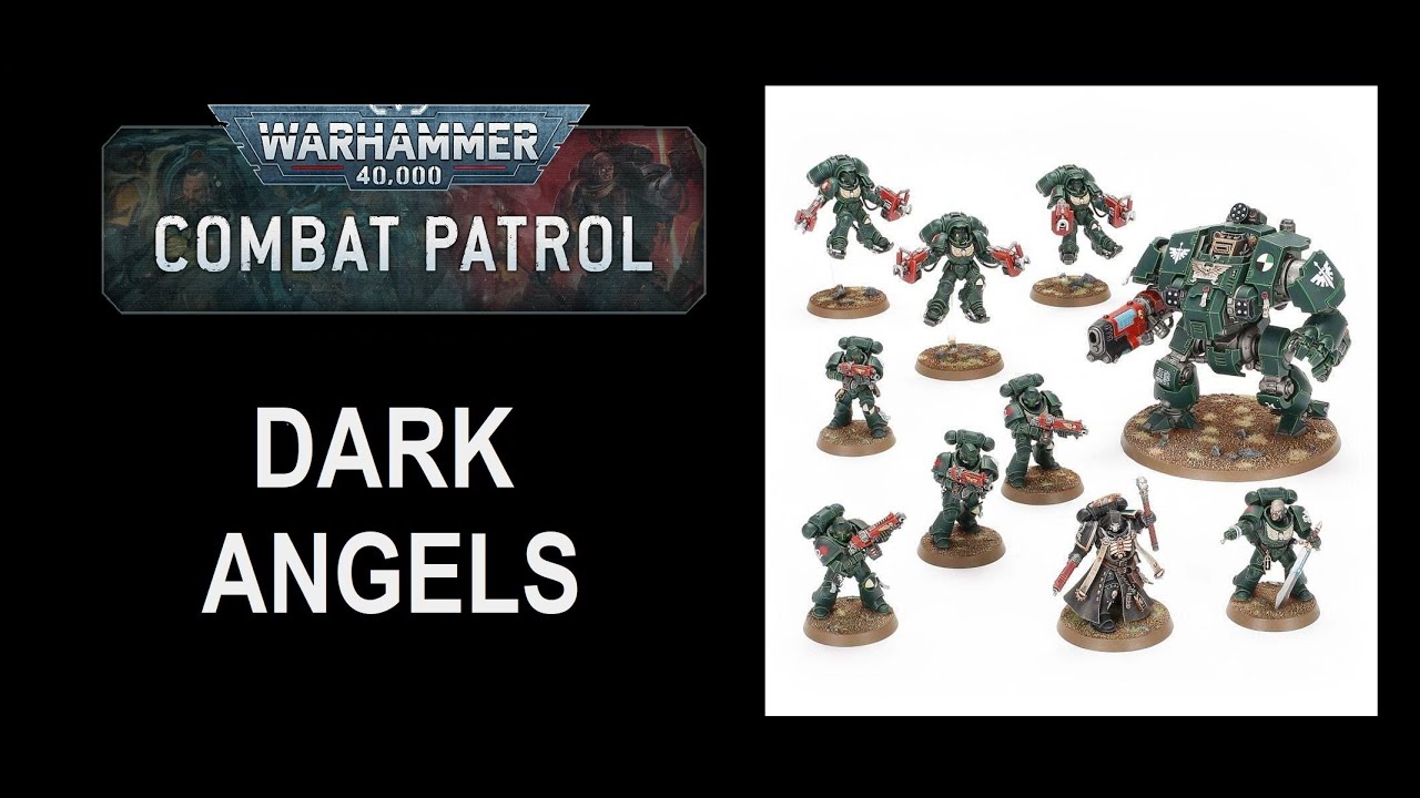 Dark Angels Combat Patrol 40k warhammer40k YouTube