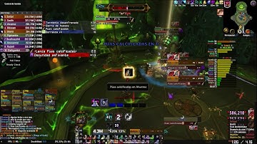 Tomb of Sargeras Mythic - Demonic Inquisition - Affliction Warlock PoV (1º try)