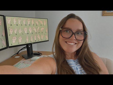 ASL ASMR LESSON 🤟