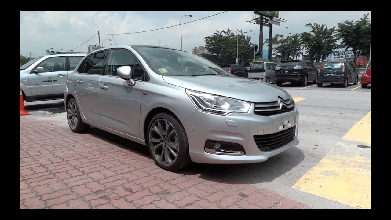 2012 Citroën C4 Exclusive Start-Up and Full Vehicle Tour - YouTube
