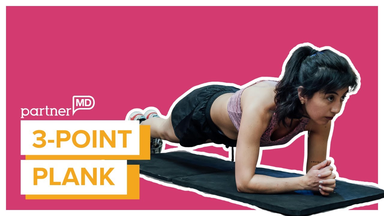 How to Do a Three-Point Plank | Exercise with PartnerMD - YouTube