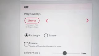 How to create overlay (template) for GIF, Boomerang and Video Lumabooth via Canva