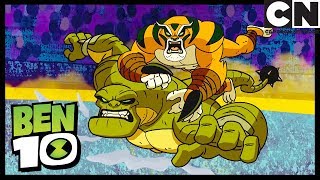 Ben 10 Alien Worlds 3 | SLAPBACK AND HUMUNGOUSUAR | Cartoon Network