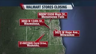 Walmart to close 4 local stores