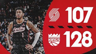 Portland Trail Blazers 107, Sacramento Kings 128 | Game Highlights | March 27, 2025