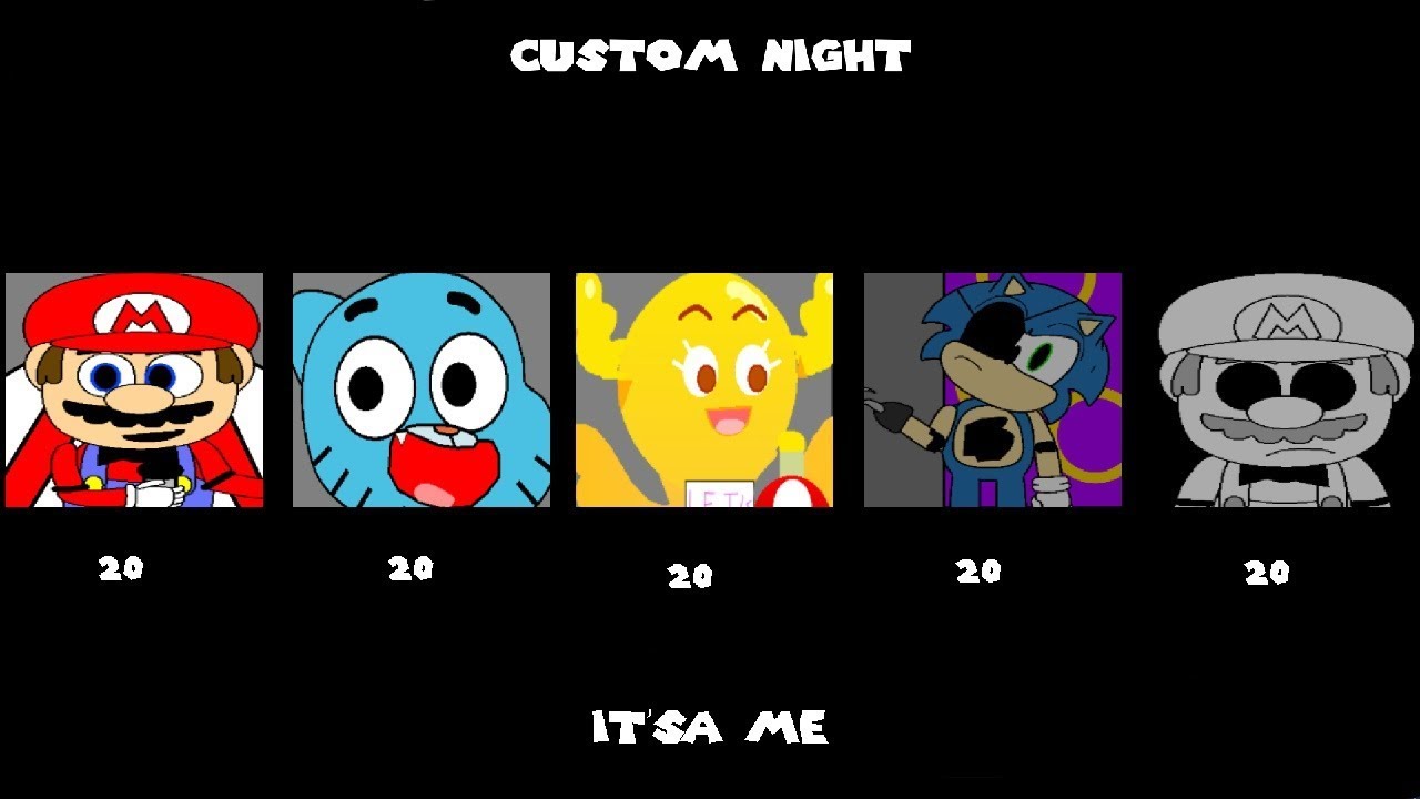 Five Nights at Mario's - 5/20 Complete