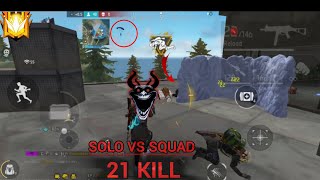 MILL PLACE🌊 MA INSTANT 12 ☠️KILL | Solo Vs squad mobile game play🔥 AC80+UMP 90% headshot  #freefire
