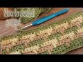 Вяжем шикарный ковер крючком из остатков пряжи How to crochet a carpet