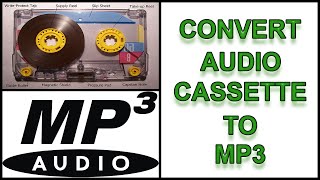 Converting Audio From a Cassette to MP3   Free and Easy