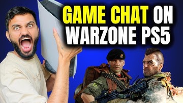 How to Fix Game Chat on Warzone PS5 [EASY METHOD]