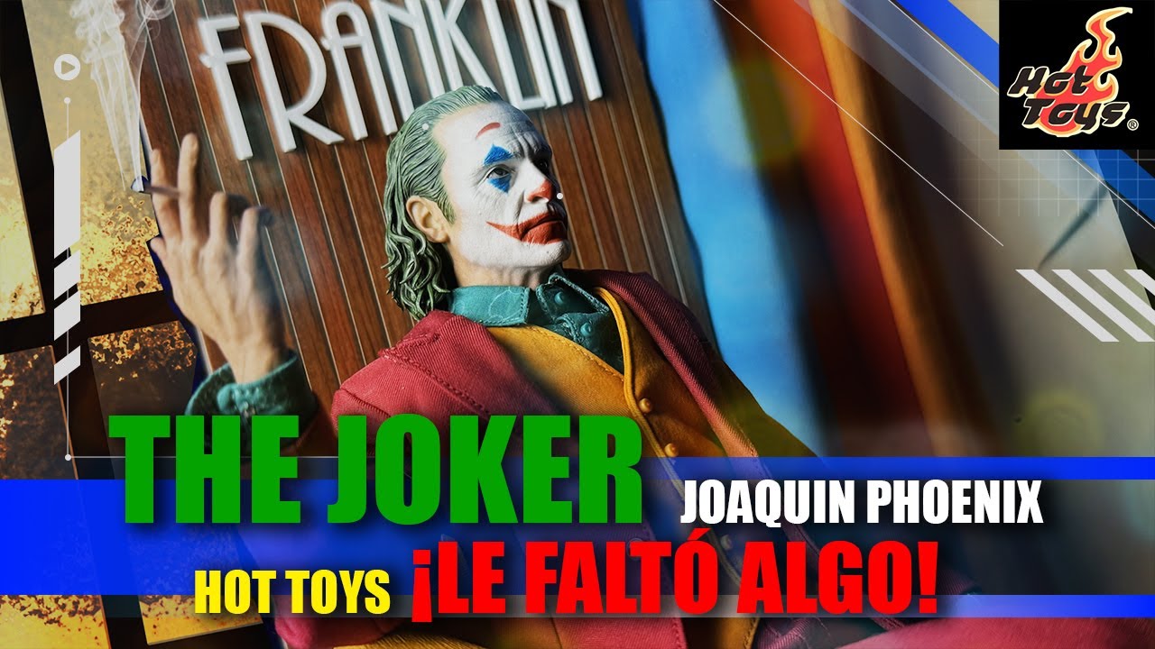 THE JOKER Joaquin Phoenix Hot Toys ¡LE FALTA ALGO!