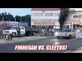 Cleetus McFarland Vs Finnegan Diesel Drag Race! Finnegan's Garage Ep.74