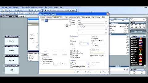 93 Qlikview Using RGB Function and Color
