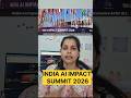 INDIA AI IMPACT SUMMIT 2026 #ai #summit #bharatmandapam