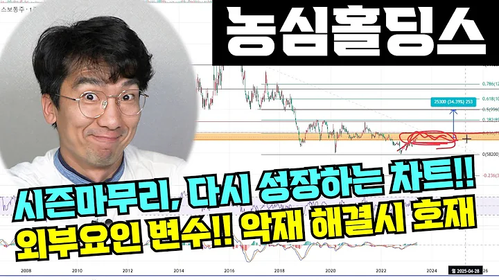 [농심홀딩스]시즌마무리가 되고 다시 성장하는 차트!!그러나 외부요인이 변수!!악재가 해결되면 호재#주식#코스닥#농심홀딩스