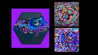 253:  How to Create Mind-Blowing Cells on Coasters  #acrylicpainting