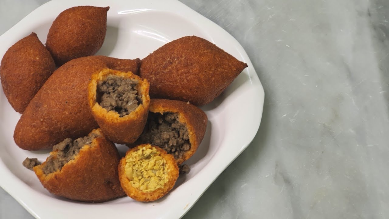 Тесто для киббе с куриными грудками