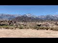 Second Nature - The Sierra Nevada Range From Lone Pine