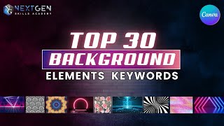 Top 30 Background Elements Keywords In Canva